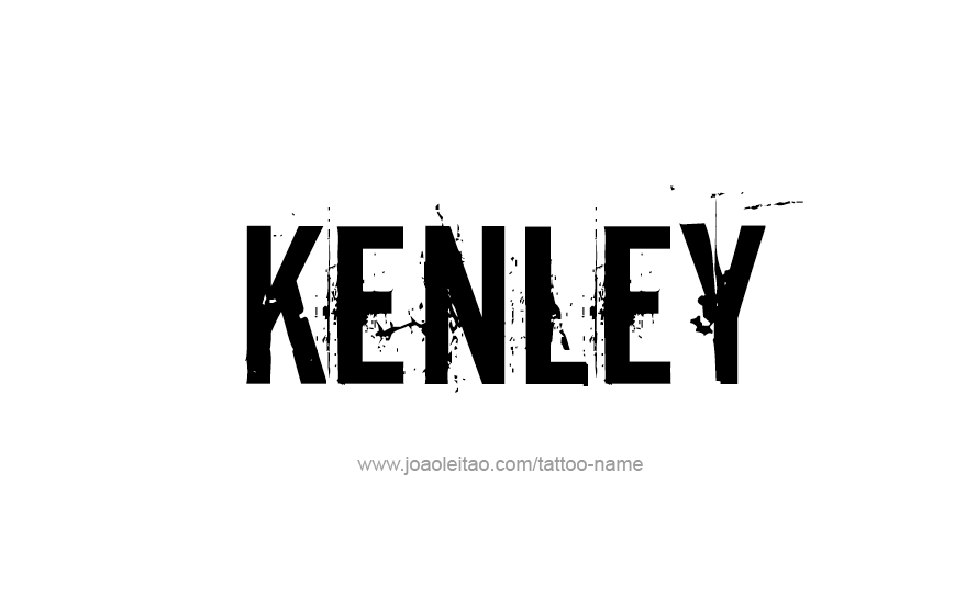 Tattoo Design Name Kenley   