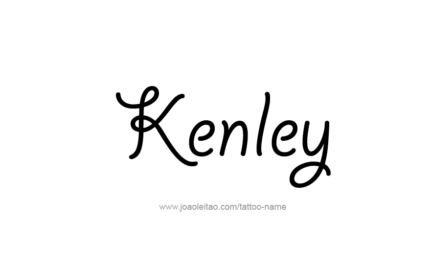 Tattoo Design Name Kenley   