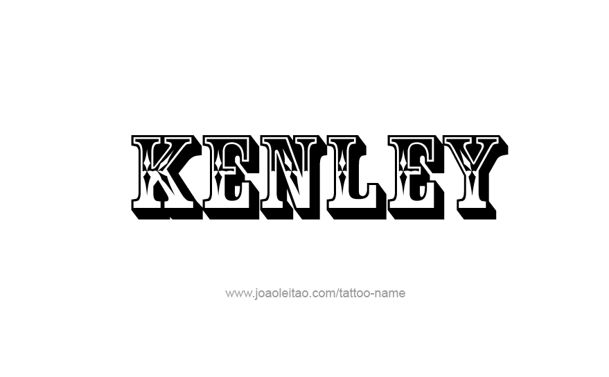 Tattoo Design Name Kenley   