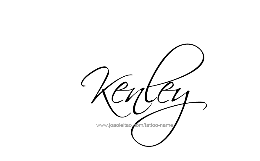 Tattoo Design Name Kenley   