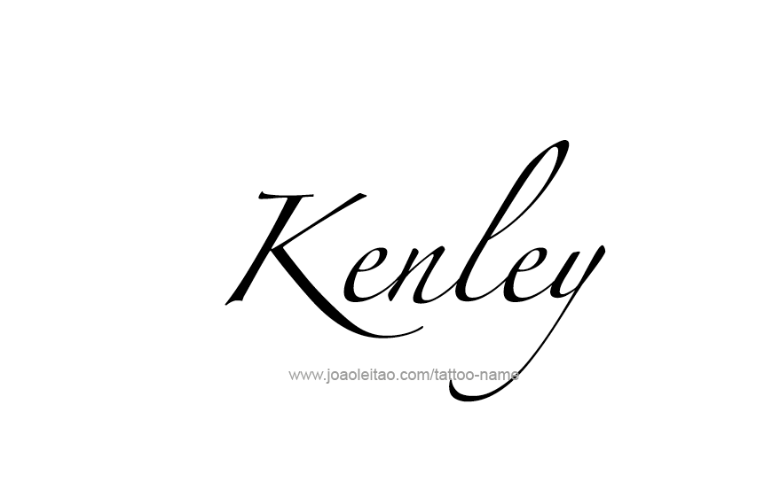 Tattoo Design Name Kenley   