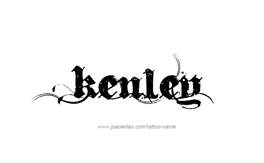 Tattoo Design Name Kenley   