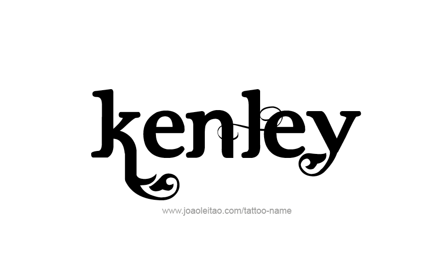 Tattoo Design Name Kenley   