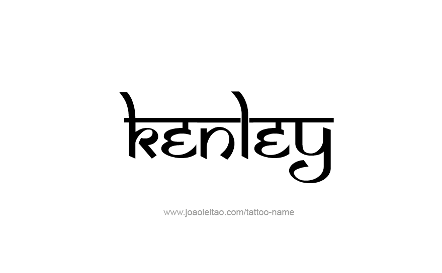 Tattoo Design Name Kenley   