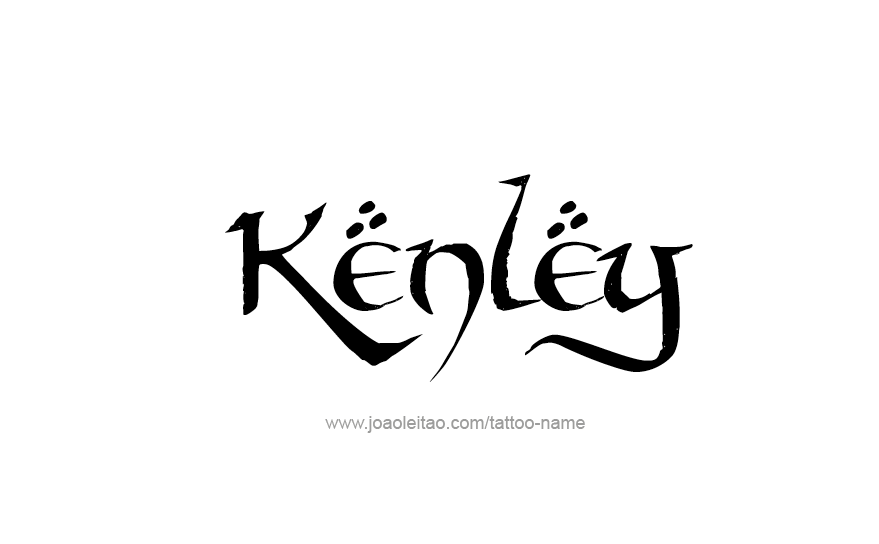 Tattoo Design Name Kenley   