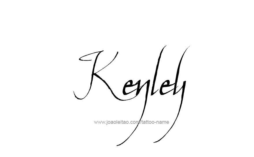 Tattoo Design Name Kenley   