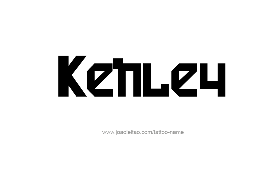 Tattoo Design Name Kenley   