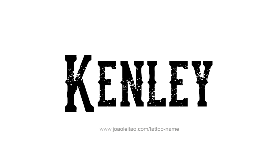 Tattoo Design Name Kenley   