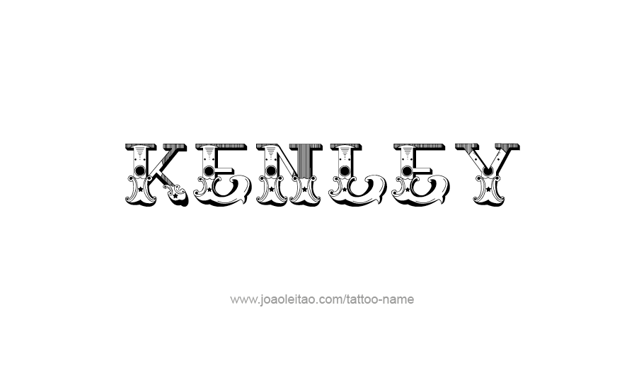 Tattoo Design Name Kenley   