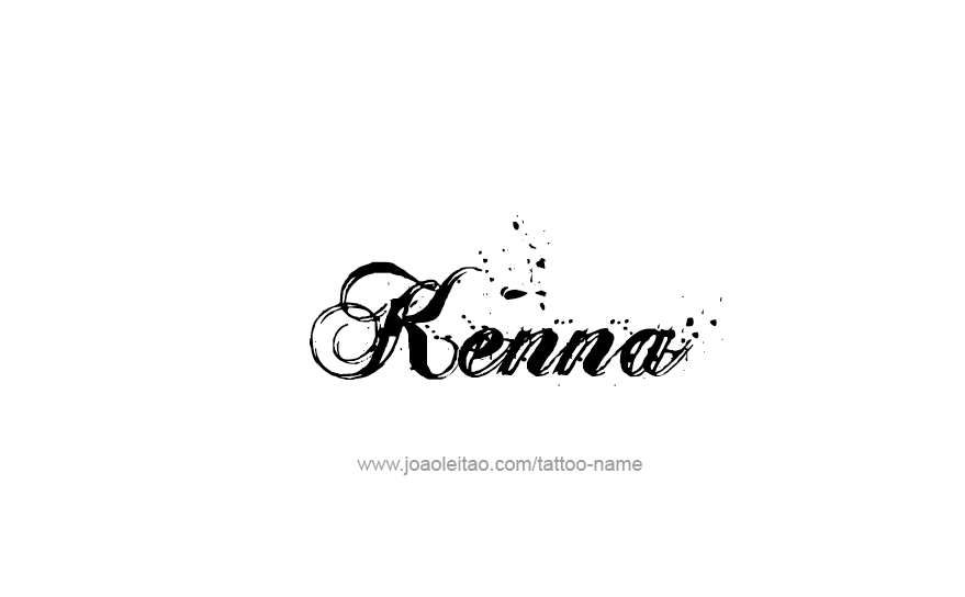 Tattoo Design Name Kenna   