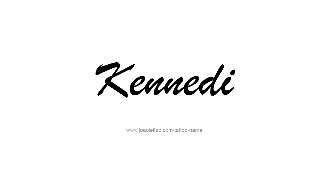 Tattoo Design Name Kennedi   