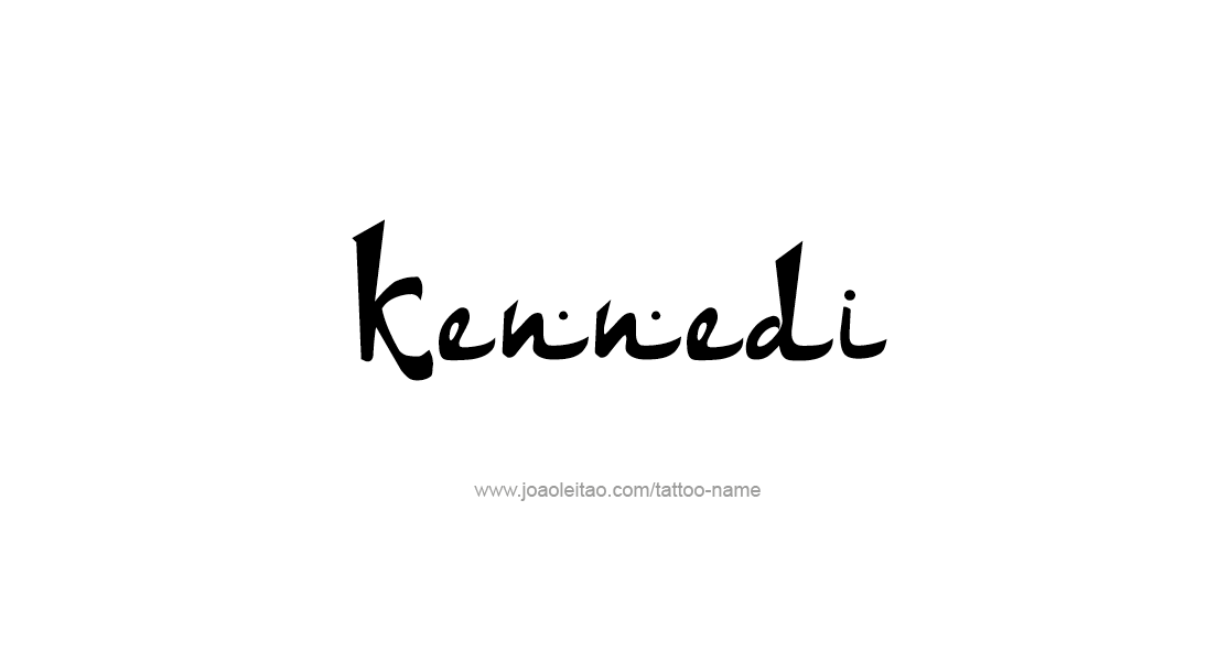 Tattoo Design Name Kennedi   