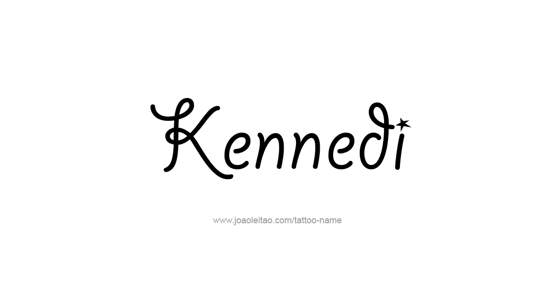 Tattoo Design Name Kennedi   