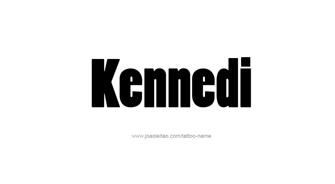 Tattoo Design Name Kennedi   