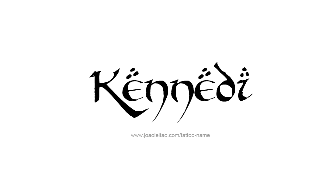 Tattoo Design Name Kennedi   