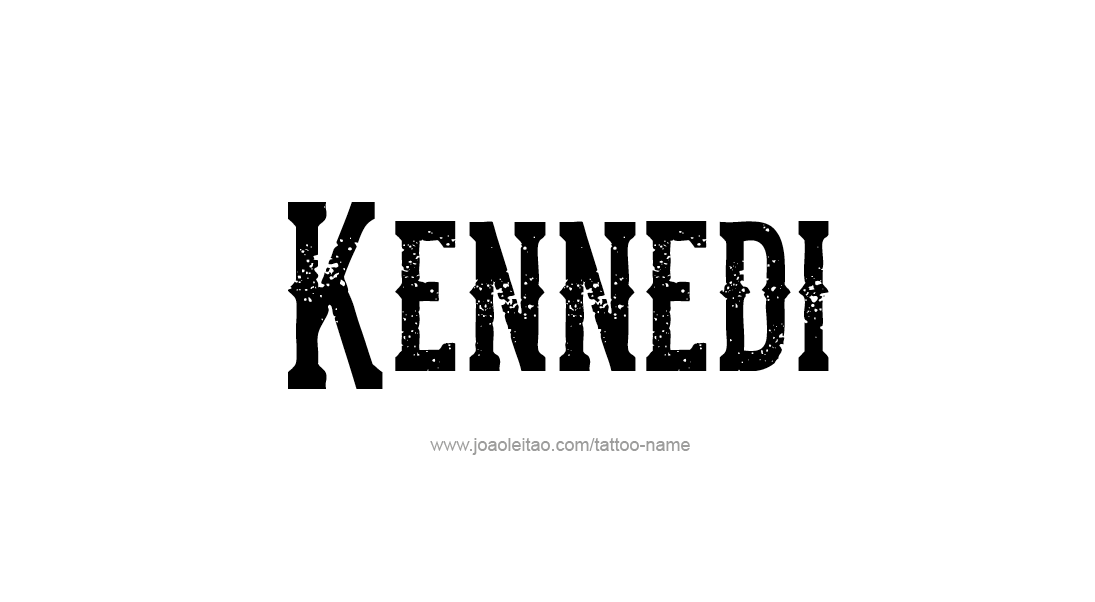 Tattoo Design Name Kennedi   