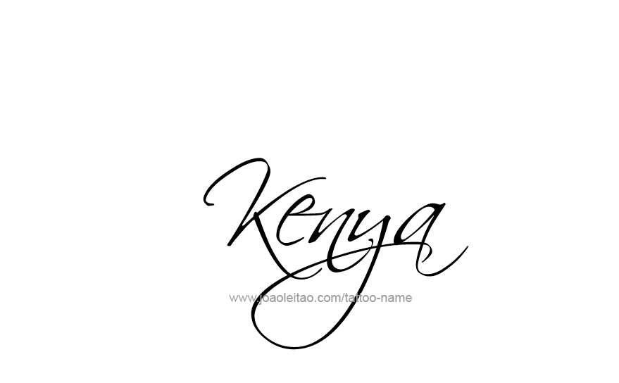 Tattoo Design Name Kenya   