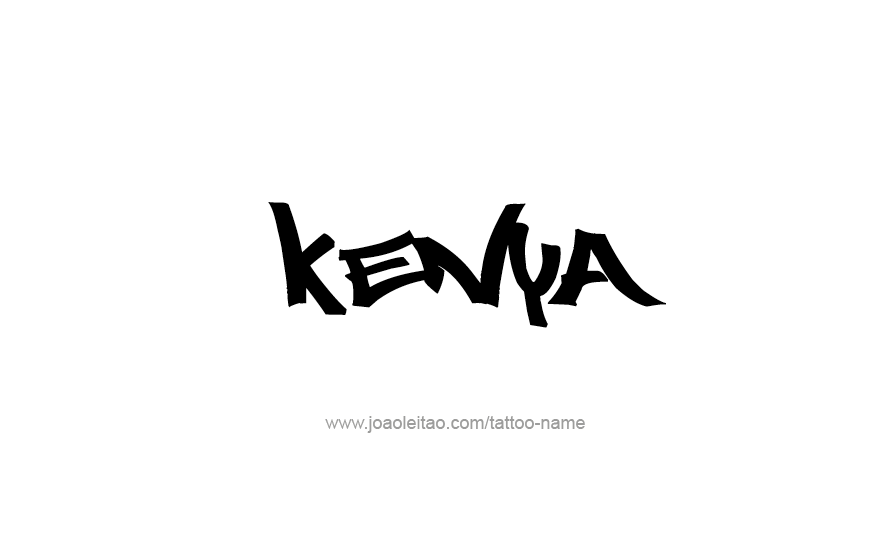 Tattoo Design Name Kenya   