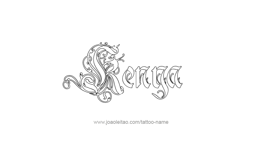 Tattoo Design Name Kenya   