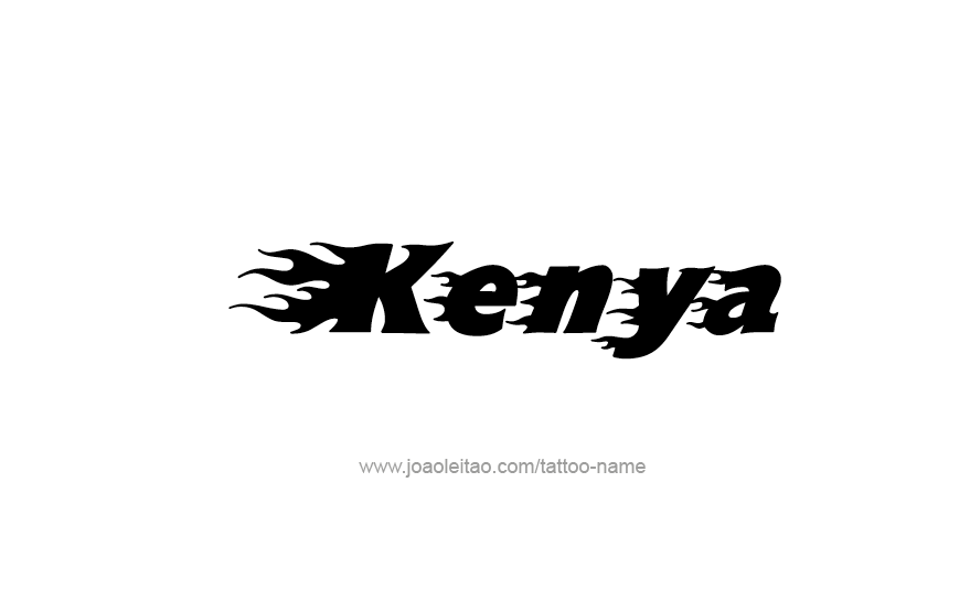 Tattoo Design Name Kenya   