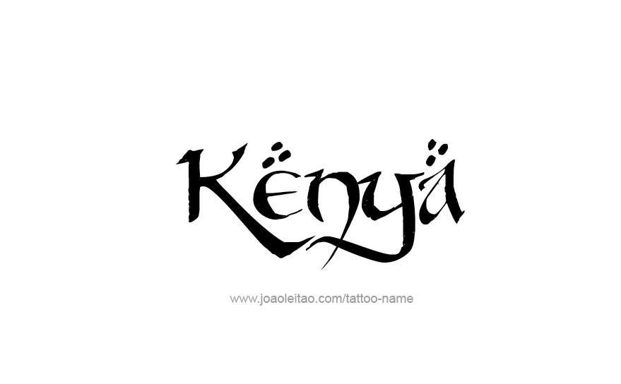 Tattoo Design Name Kenya   