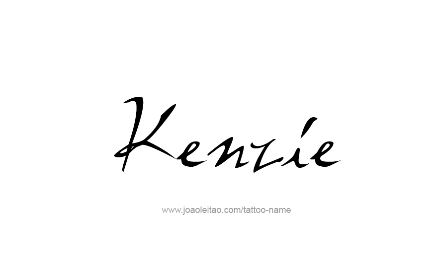 Tattoo Design Name Kenzie   