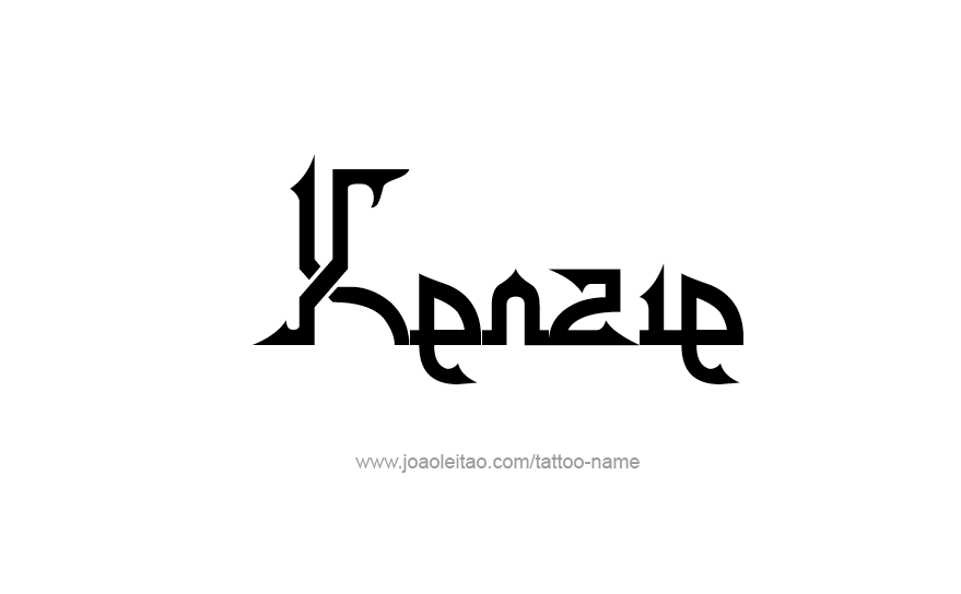 Tattoo Design Name Kenzie   