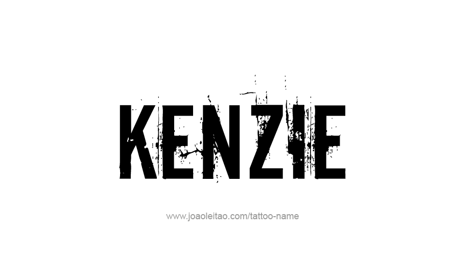 Tattoo Design Name Kenzie   