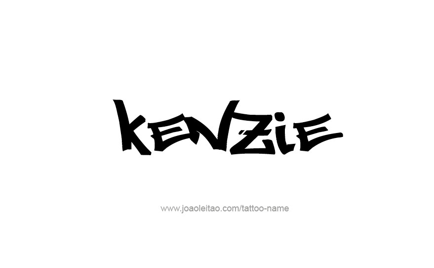 Tattoo Design Name Kenzie   