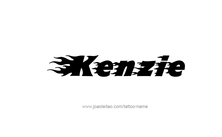 Tattoo Design Name Kenzie   