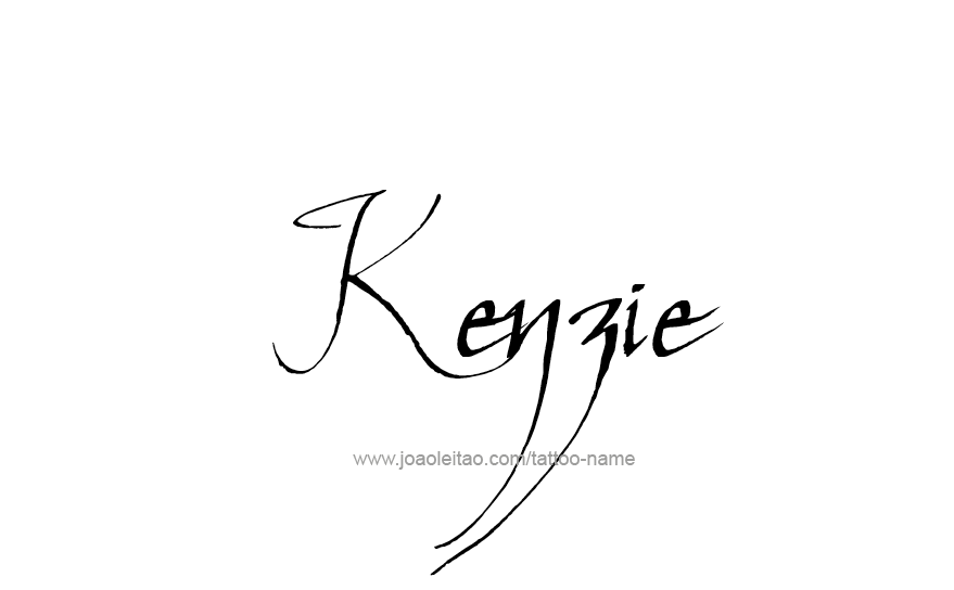 Tattoo Design Name Kenzie   