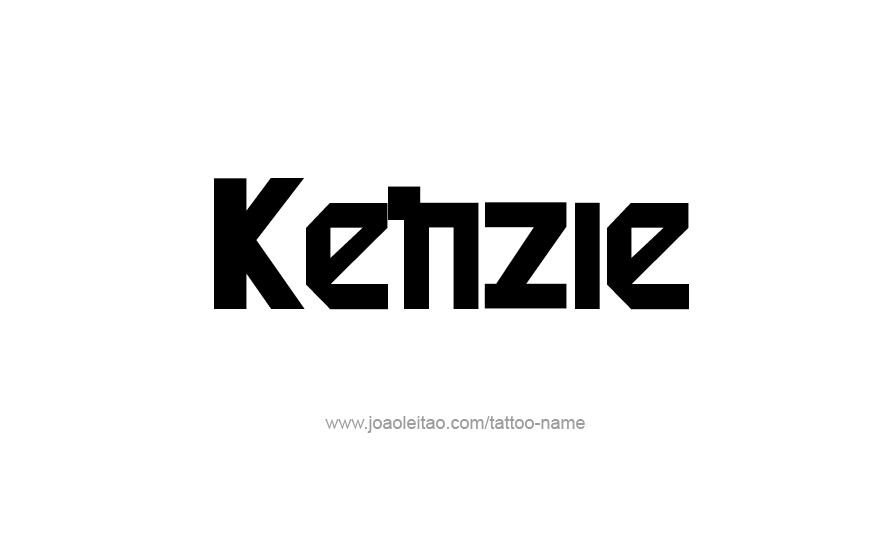 Tattoo Design Name Kenzie   