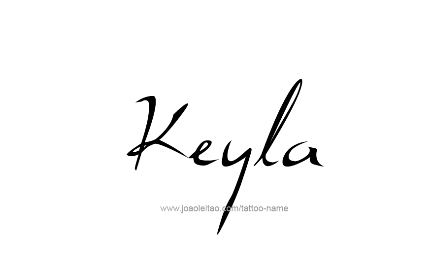 Tattoo Design Name Keyla   