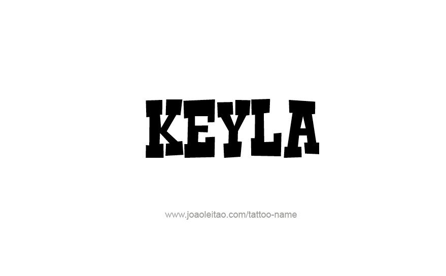 Tattoo Design Name Keyla   