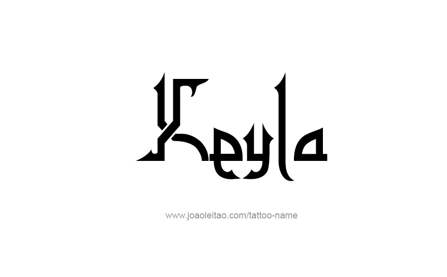 Tattoo Design Name Keyla   