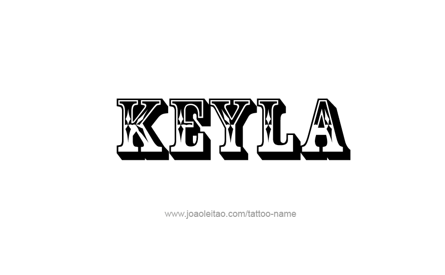 Tattoo Design Name Keyla   
