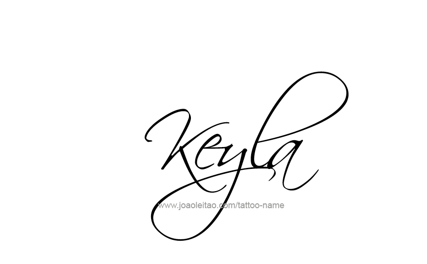 Tattoo Design Name Keyla   