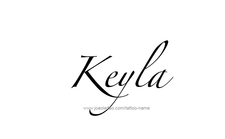 Tattoo Design Name Keyla   