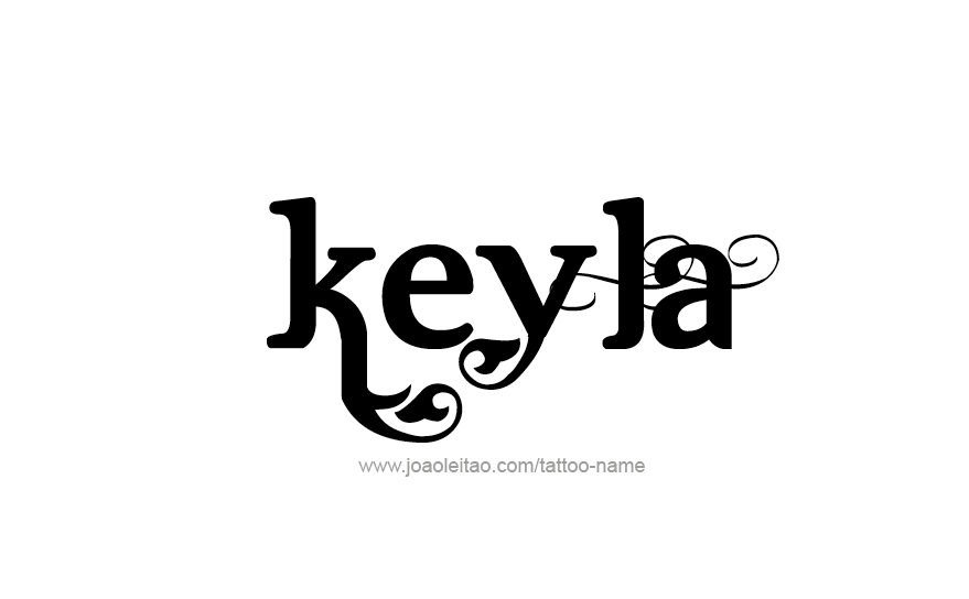 Tattoo Design Name Keyla   