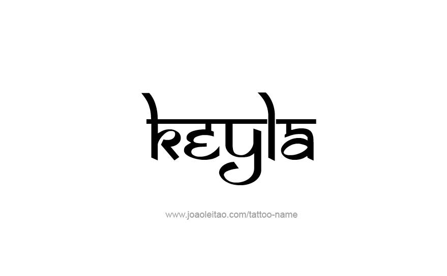 Tattoo Design Name Keyla   