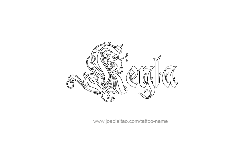 Tattoo Design Name Keyla   