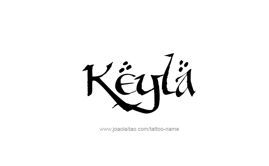 Tattoo Design Name Keyla   