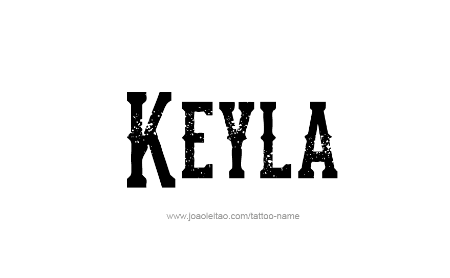 Tattoo Design Name Keyla   