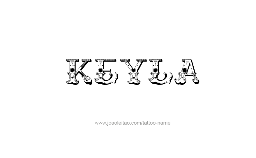 Tattoo Design Name Keyla   