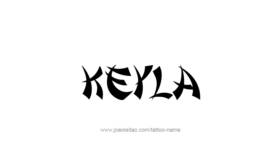 Tattoo Design Name Keyla   