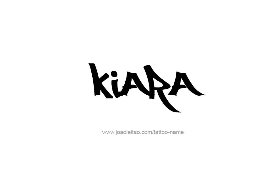 Tattoo Design Name Kiara   