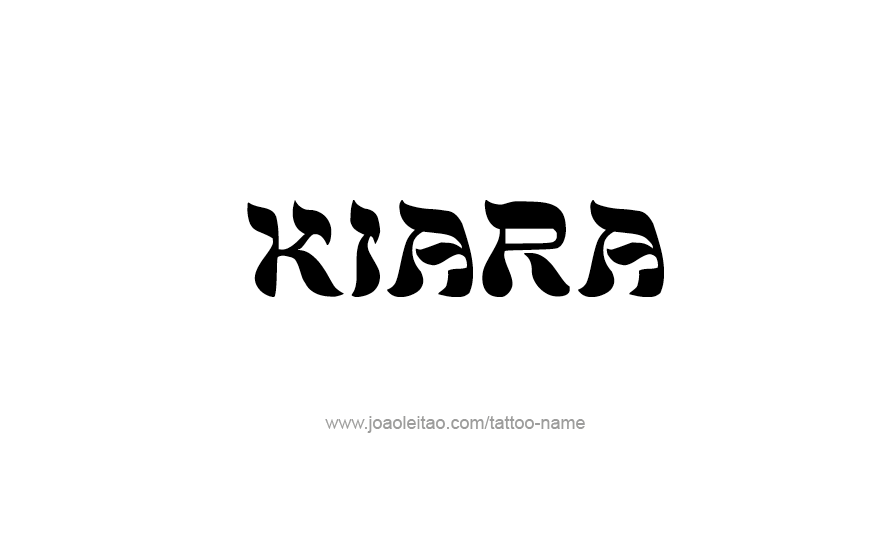 Tattoo Design Name Kiara   