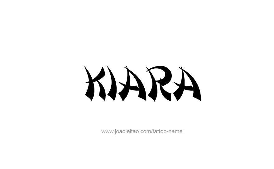 Tattoo Design Name Kiara   