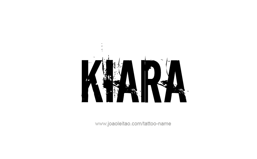 Tattoo Design Name Kiara   