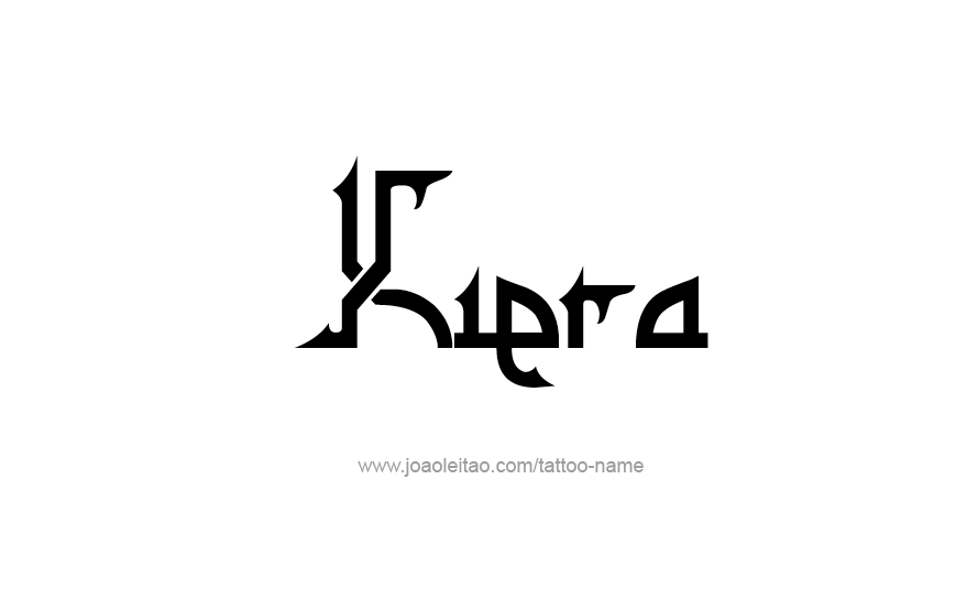 Tattoo Design Name Kiera   